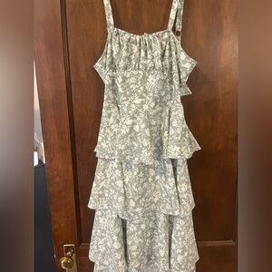 Amazon sage midi dress